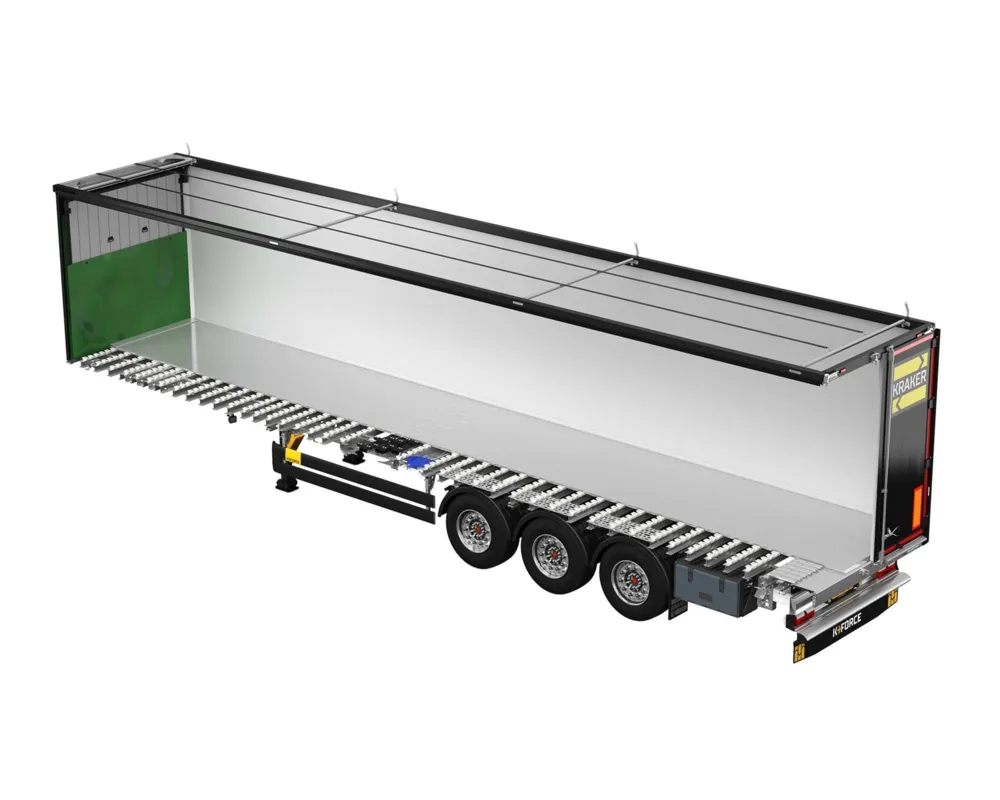 naczepa z ruchomą podłogą