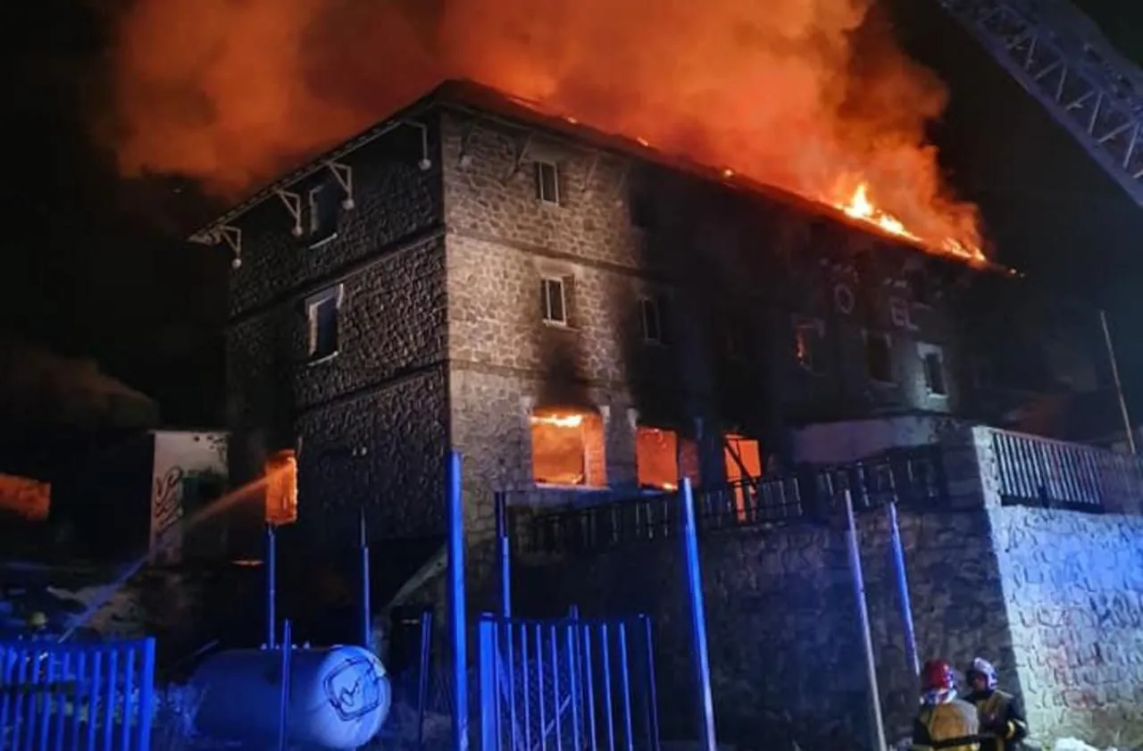 H&ocirc;tel Le Saint-Paul Noirmoutier apr&egrave;s incendie