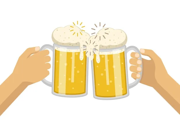 Piwo i szklanka wody obok siebie symbolizujące diurezę