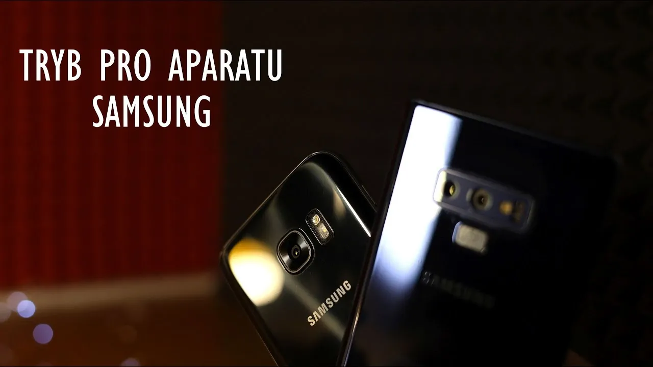 Interfejs trybu Pro w aparacie Samsung