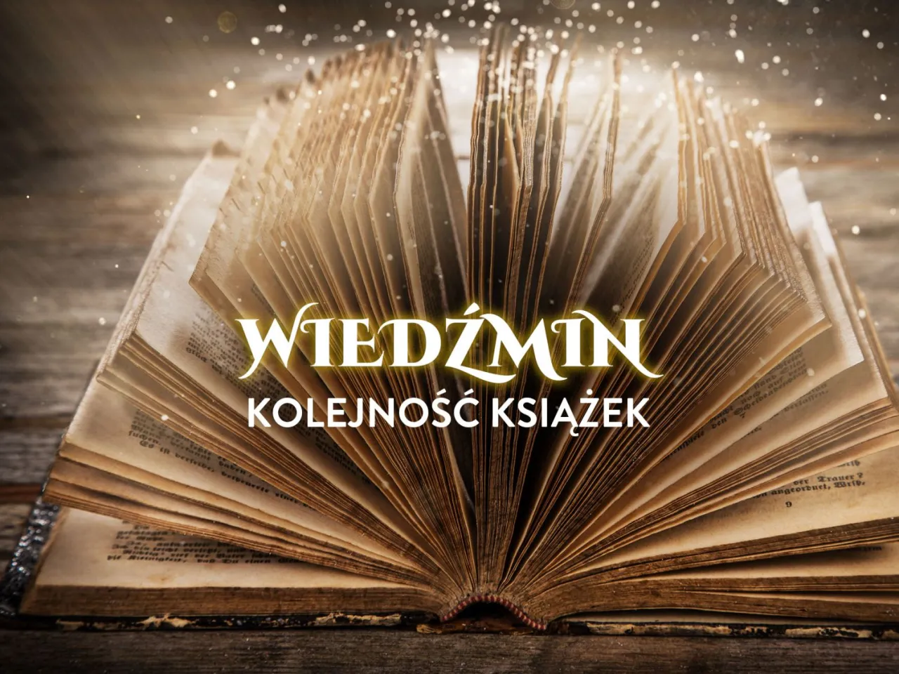 Wiedźmin kolejność czytania książek grafika