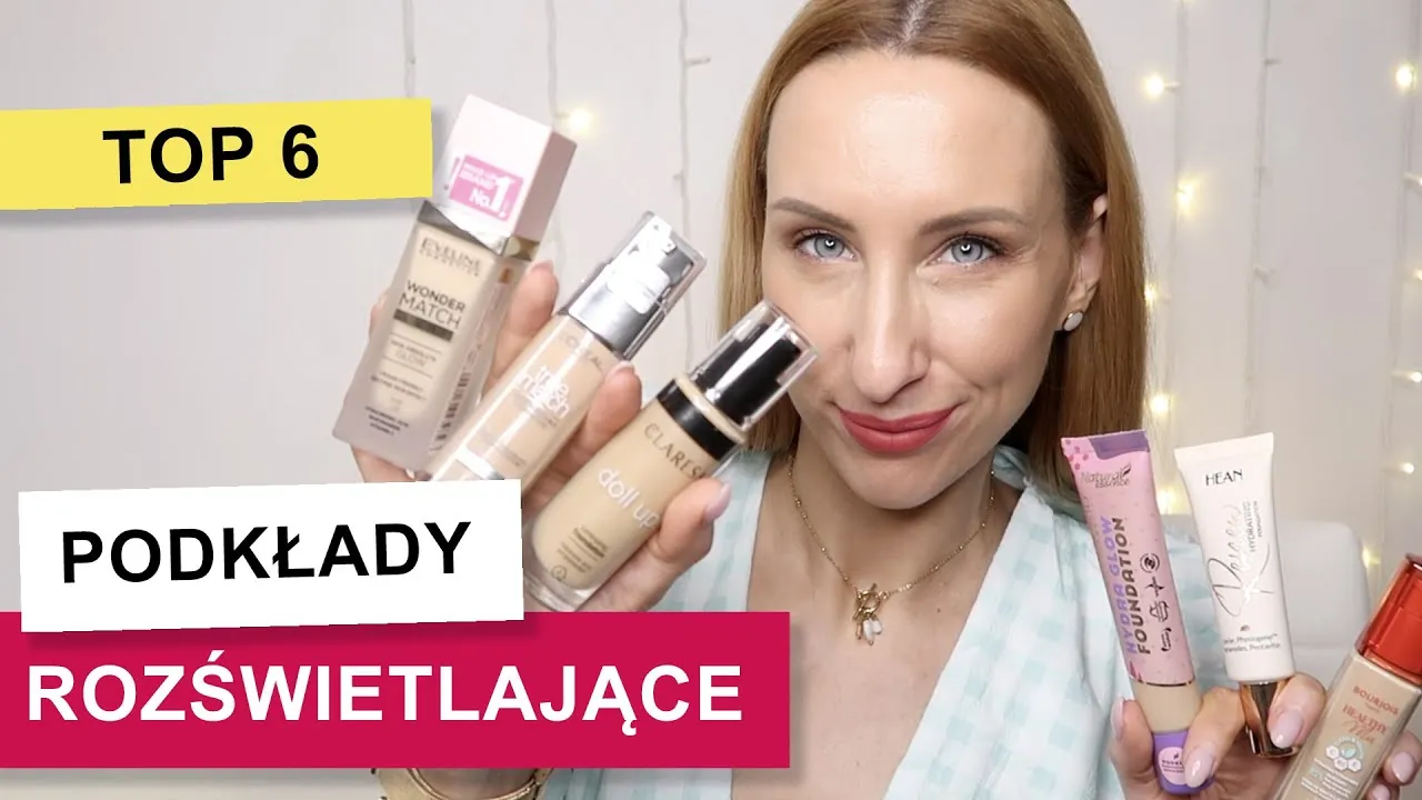 najlepsze podkłady kryjąco rozświetlające porównanie