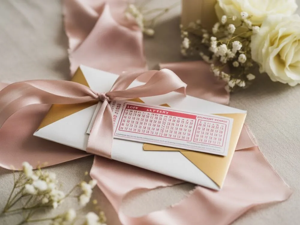 materiały do pakowania kuponów lotto DIY