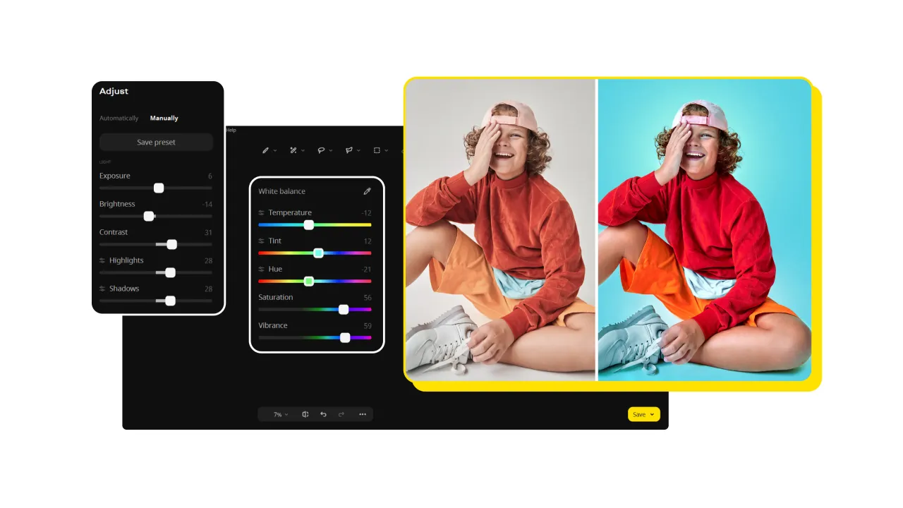 edycja zdjęć białe tło darmowe aplikacje