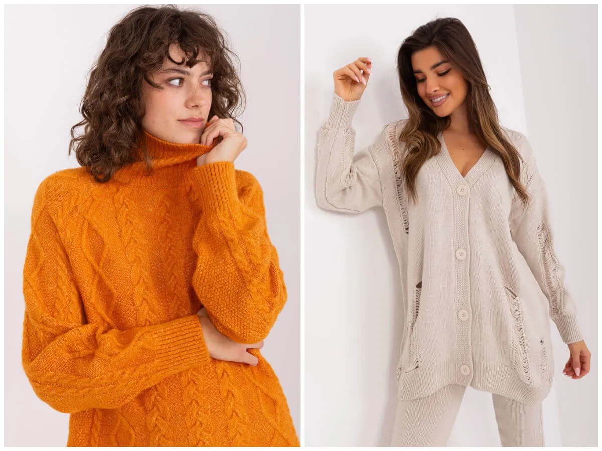 swetry na r&oacute;żne pory roku