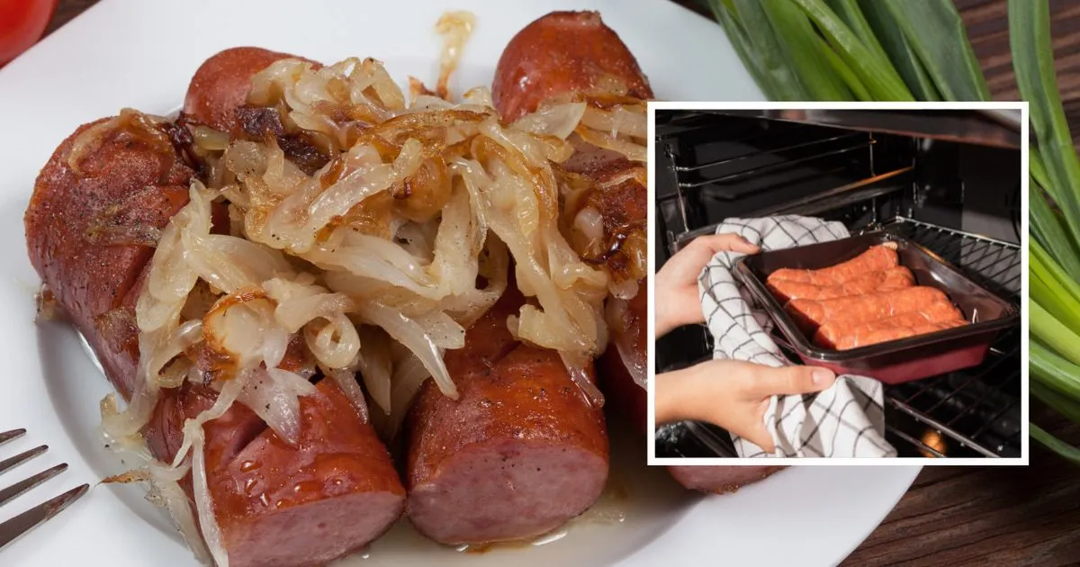 Zdjęcie Jak długo piec kiełbasę w piekarniku? Czas i wskazówki dla idealnej kiełbasy