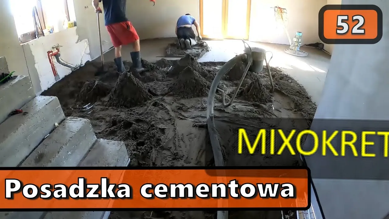Zdjęcie Ile cementu na m2 posadzki z mixokreta? Sprawdź, ile zaoszczędzisz!