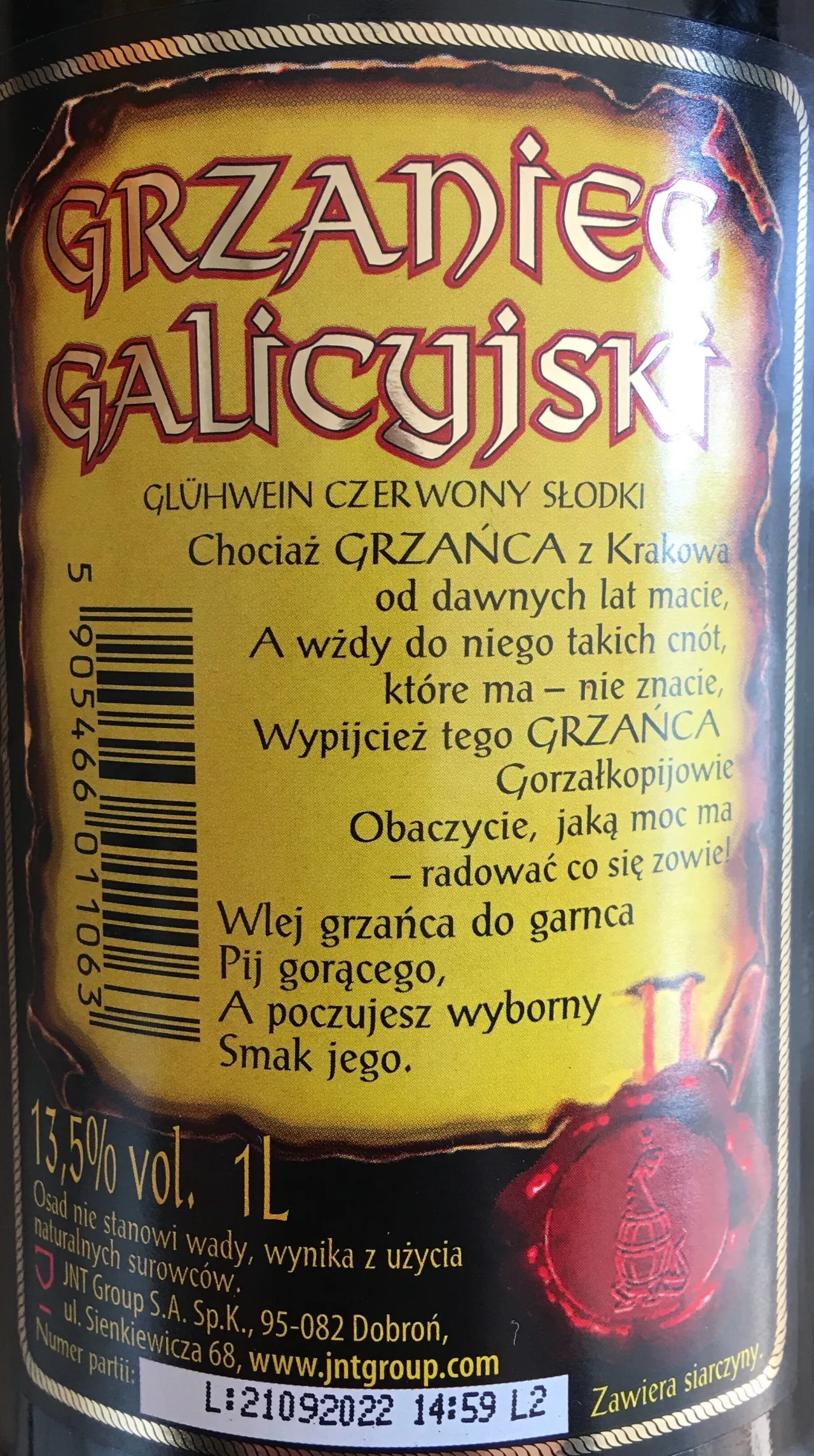 Zdjęcie Grzaniec galicyjski ile procent? Odkryj jego moc i smak!