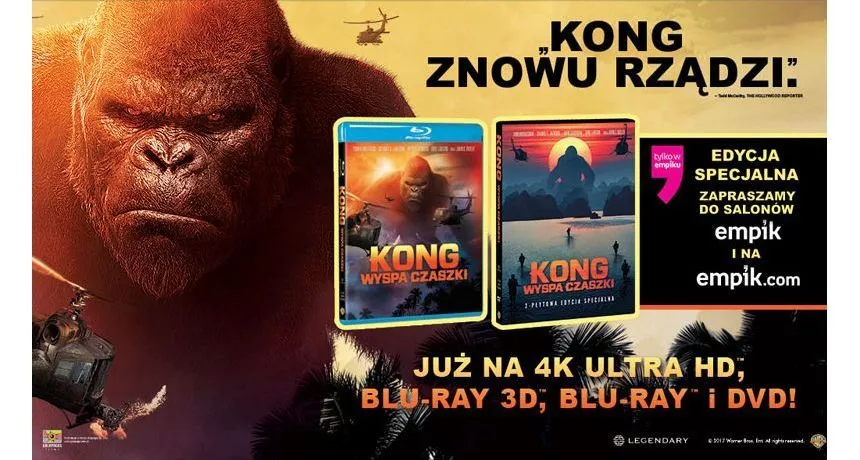 Zdjęcie King Kong powraca: Epicki film o potężnym władcy Wyspy Czaszki