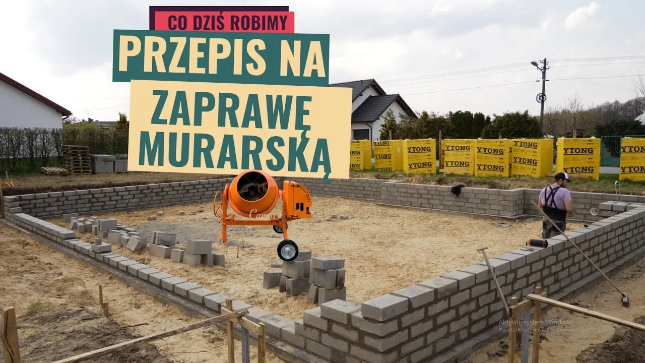 Zdjęcie Idealna zaprawa do murowania ścian: uniknij kosztownych błędów