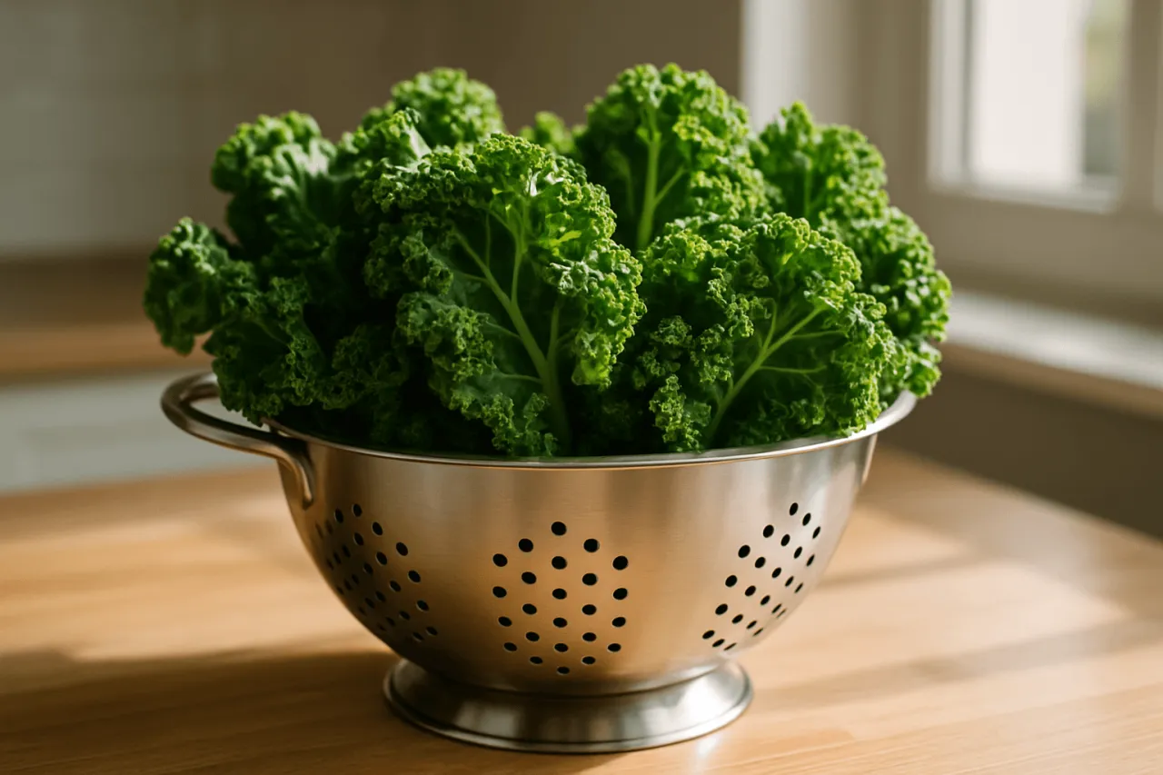 Zdjęcie Jak przygotować jarmuż do sałatki? Sekret miękkich liści!