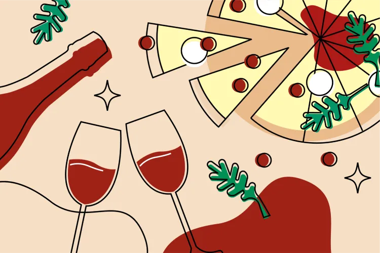Zdjęcie Jakie wino do pizzy? Odkryj idealne parowanie smaków