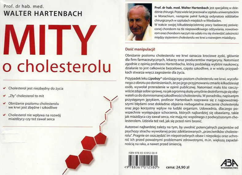 Zdjęcie Mity o cholesterolu walter hartenbach - kontrowersje i prawda o zdrowiu