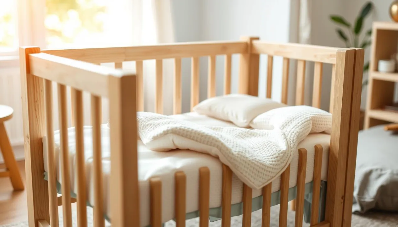 Zdjęcie Czym malować łóżeczko dla dziecka, aby zapewnić mu bezpieczeństwo?