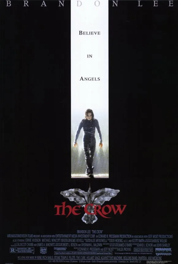 Zdjęcie The Crow 1: Gotycki Film w Oczach Francuzów - Analiza i Wpływ
