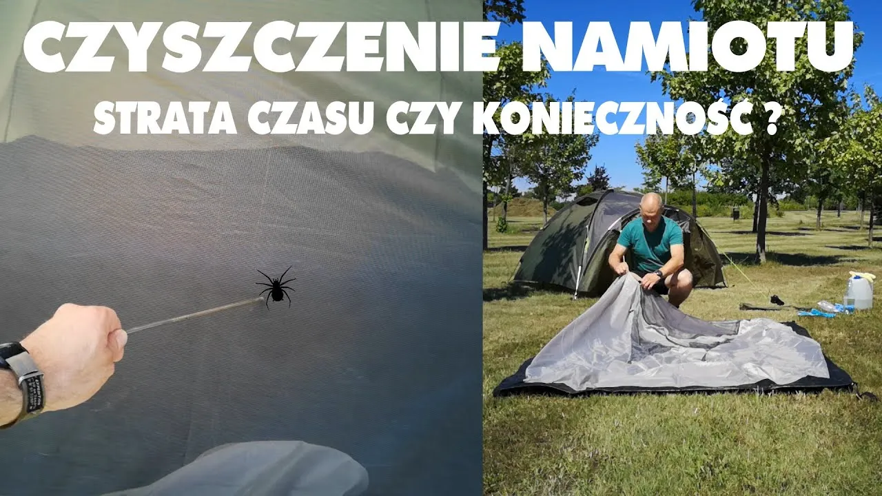 Zdjęcie Jak wyprac namiot, aby uniknąć pleśni i uszkodzeń podczas przechowywania