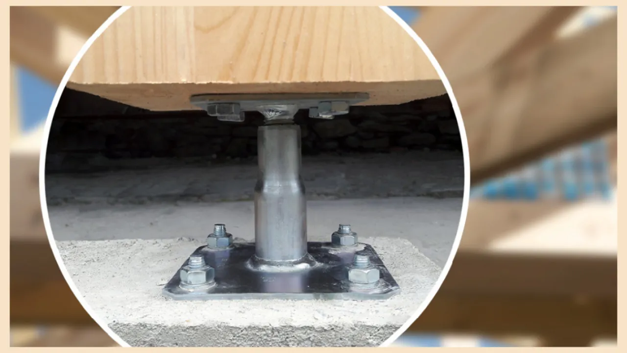 Zdjęcie Kotwy do słupa drewnianego: jak skutecznie mocować konstrukcje