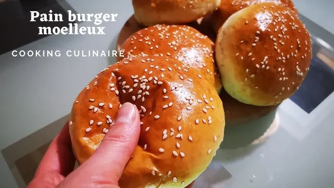 Zdjęcie Buns maison : la recette facile pour des pains burger ultra moelleux
