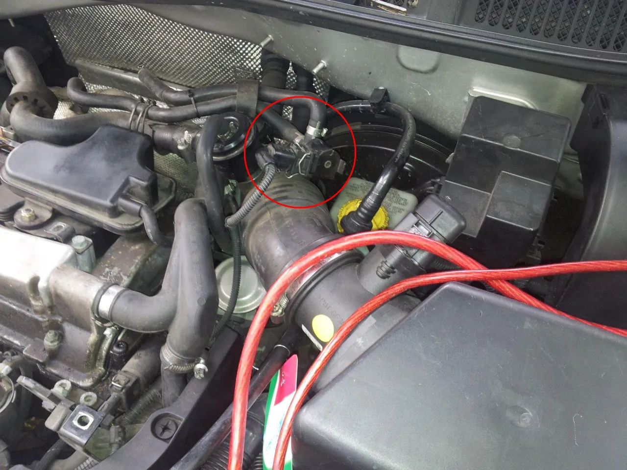 Zdjęcie Czujnik temperatury silnika Audi A3 8P - gdzie jest i jak go znaleźć