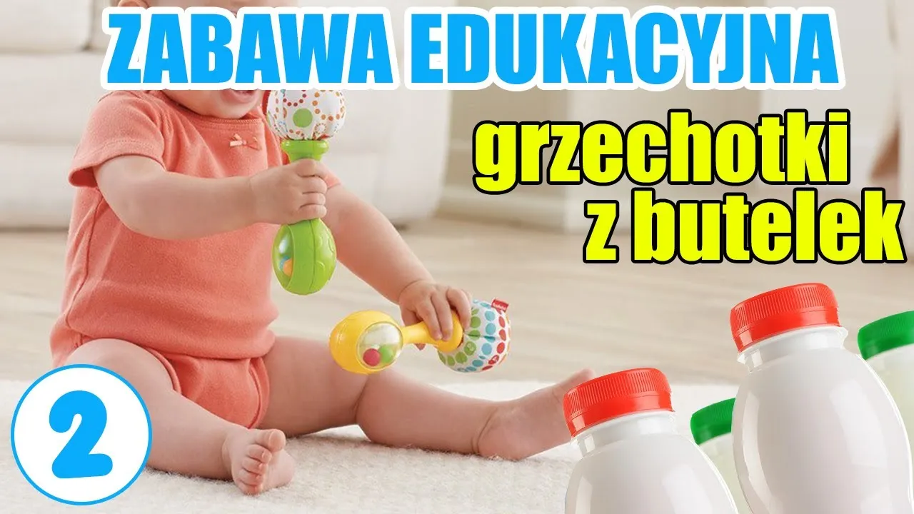 Zdjęcie Jak łatwo zrobić bezpieczną grzechotkę z butelki dla dziecka krok po kroku
