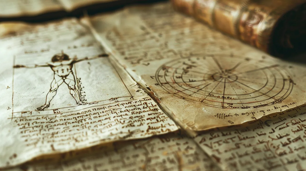 Zdjęcie Grafiki Leonardo da Vinci - dzieła mistrza utrwalone na papierze