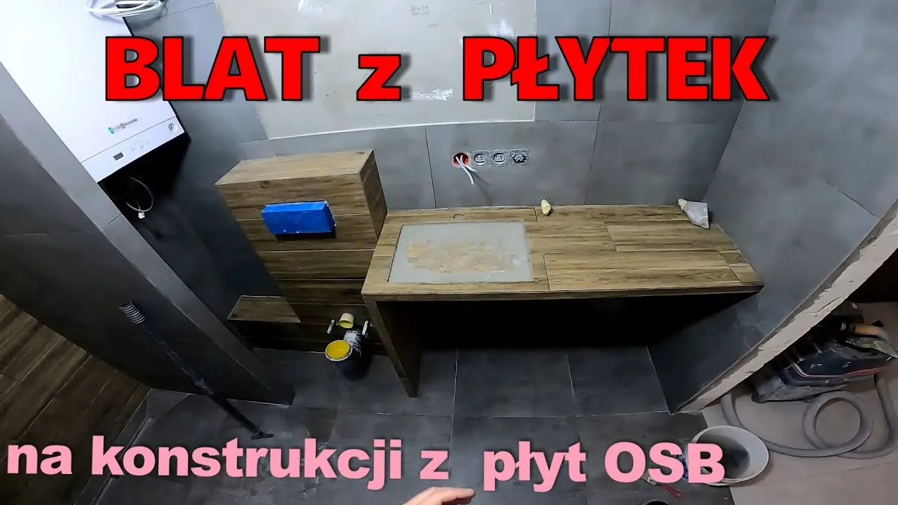 Zdjęcie Jak zrobić szafkę pod umywalkę z płytek bez zbędnych błędów