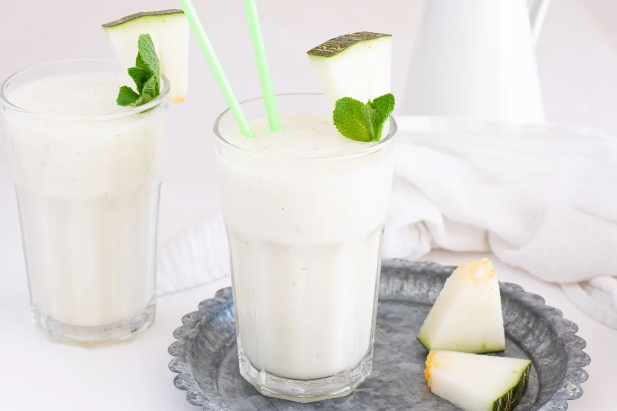 Zdjęcie Cómo hacer batido de melón delicioso y refrescante en minutos