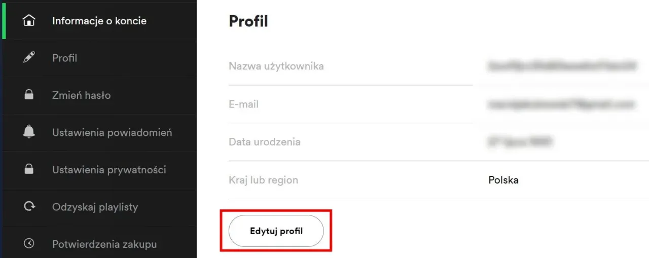 Zdjęcie Jak zmienić email na Spotify i uniknąć problemów z kontem