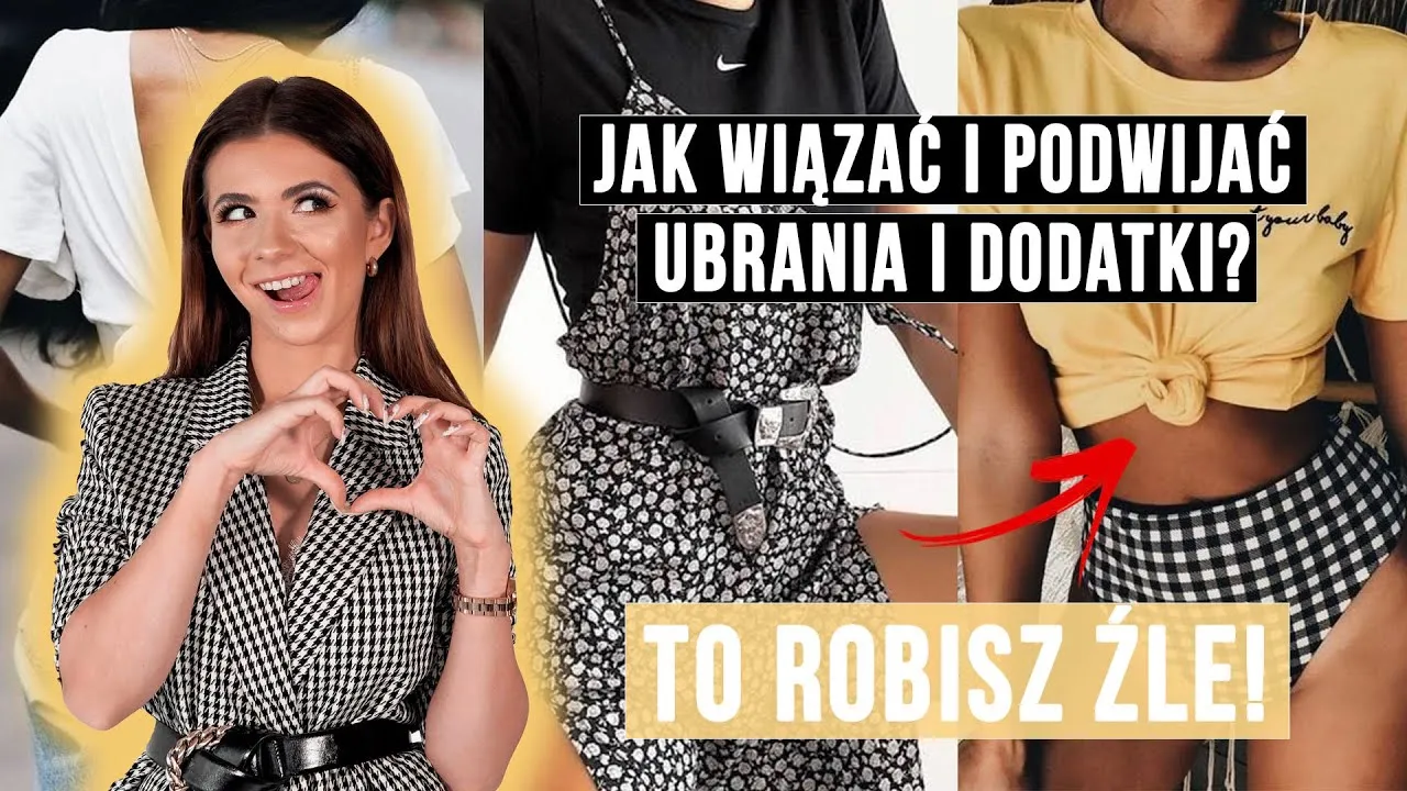 Zdjęcie Jak wiązać koszulę damską TikTok, aby wyglądać modnie i stylowo