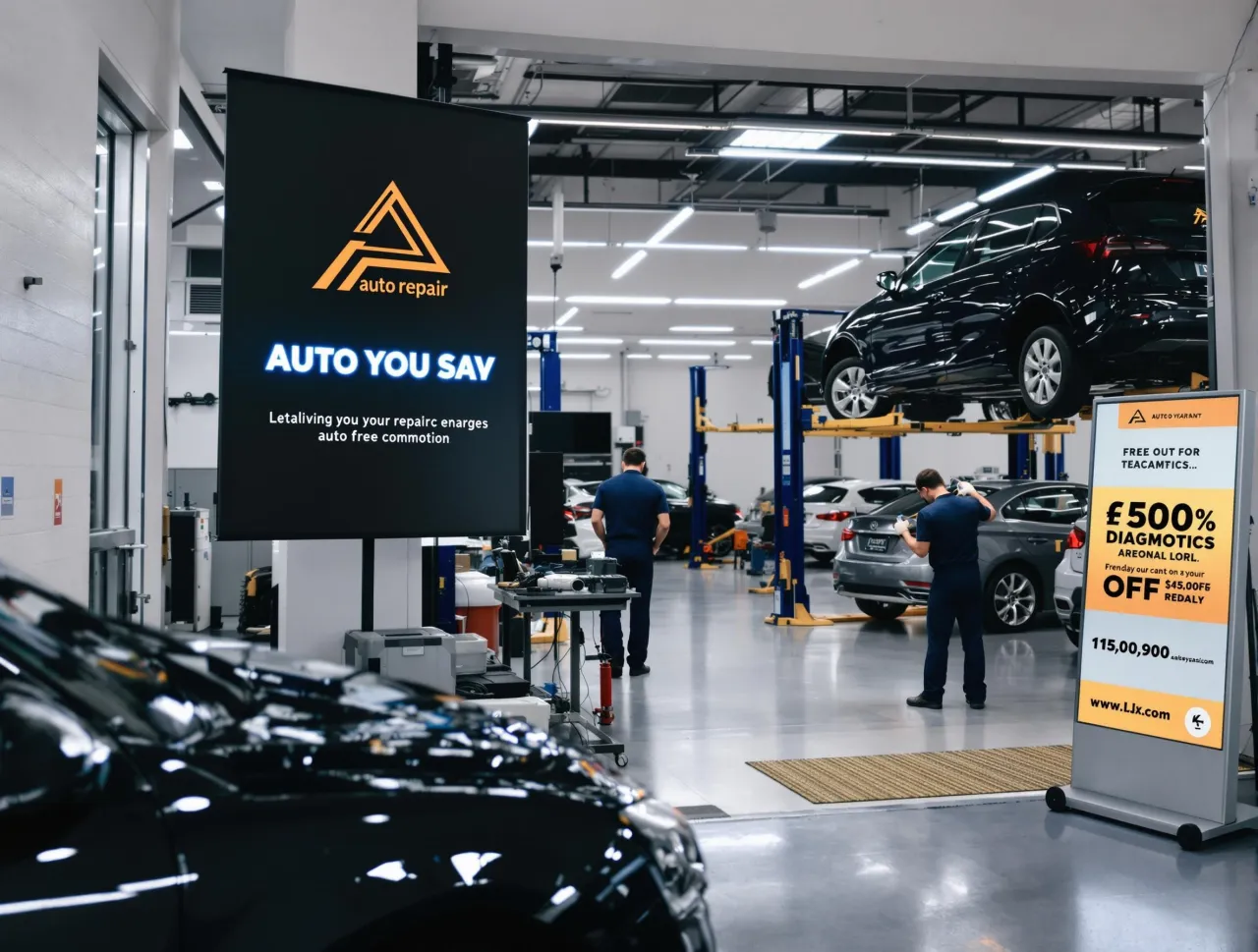Zdjęcie Skuteczne sposoby na reklamowanie warsztatu samochodowego, które przyciągną klientów