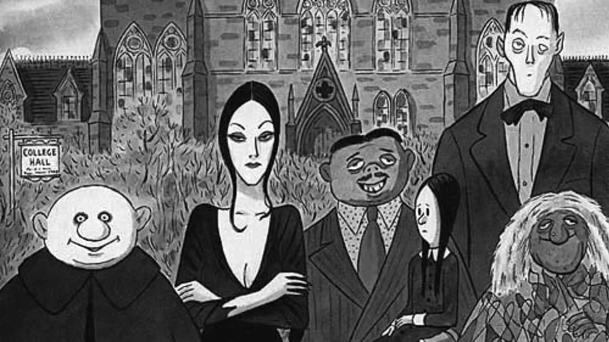 Zdjęcie Historia komiksów o rodzinie Addamsów - nieznane fakty z The New Yorkera