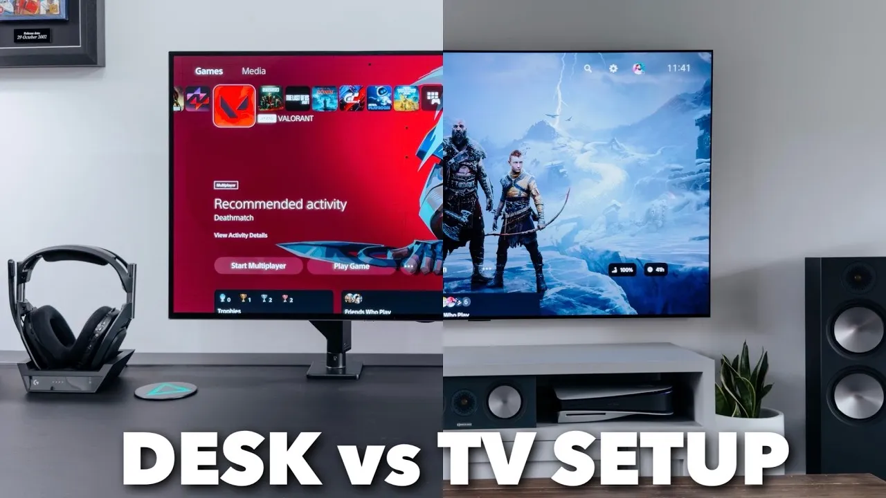 monitor gamingowy vs telewizor do ps5