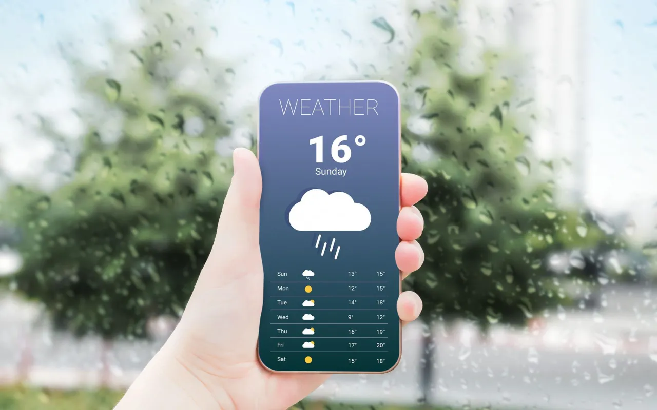 aplikacja pogoda realfeel radar opad&oacute;w