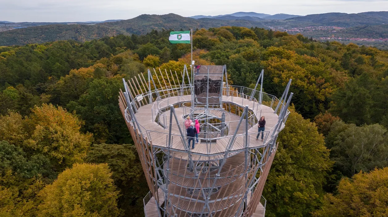 Szczawno-Zdrój panorama wieża widokowa