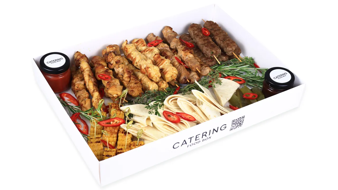 kebab box mały duży porównanie