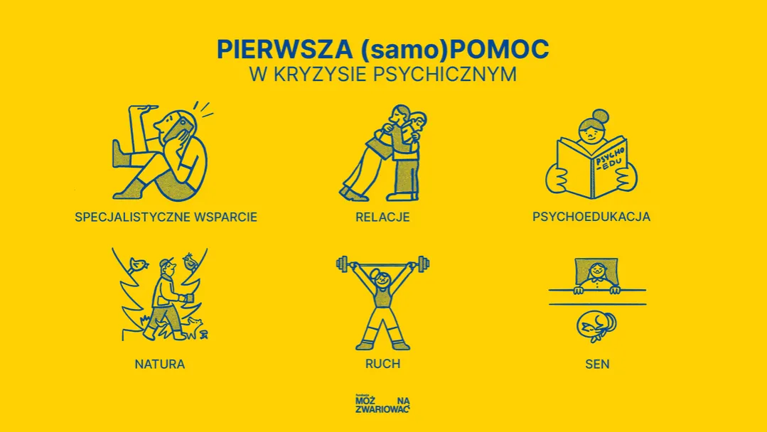 osoba w kryzysie psychicznym symbolika