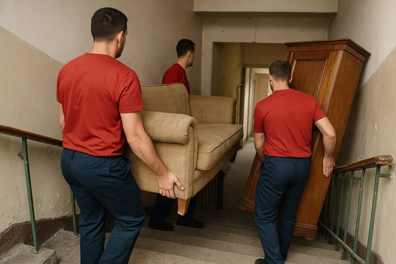 wyniesienie pojedynczych mebli a opr&oacute;żnianie mieszkania