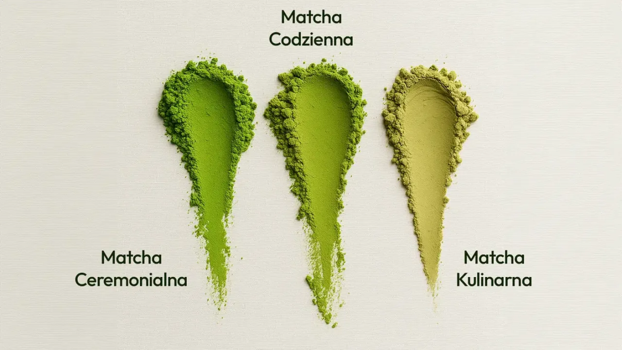 matcha ceremonialna vs kulinarna