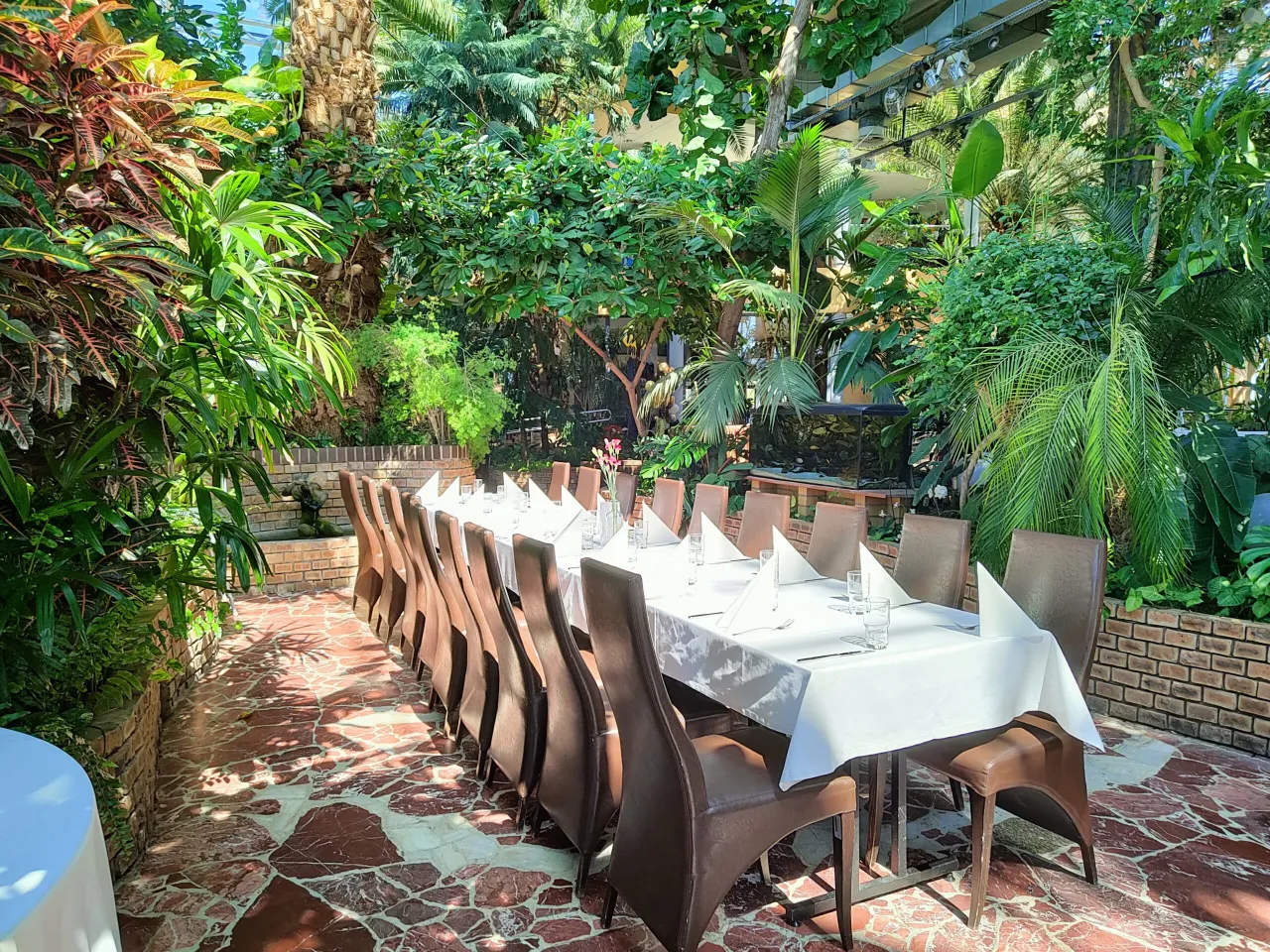 Wnętrze Restauracji Palmiarnia Zielona Góra