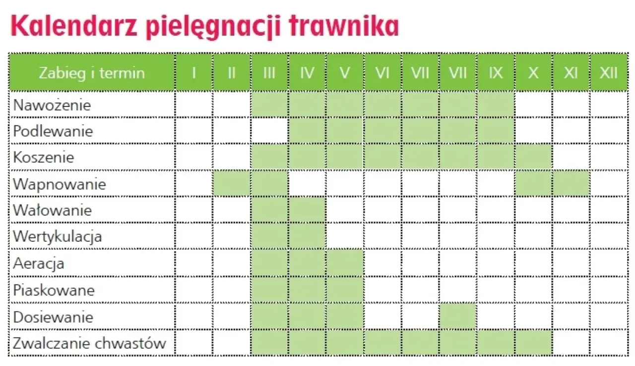 Nawożenie trawnika wiosną