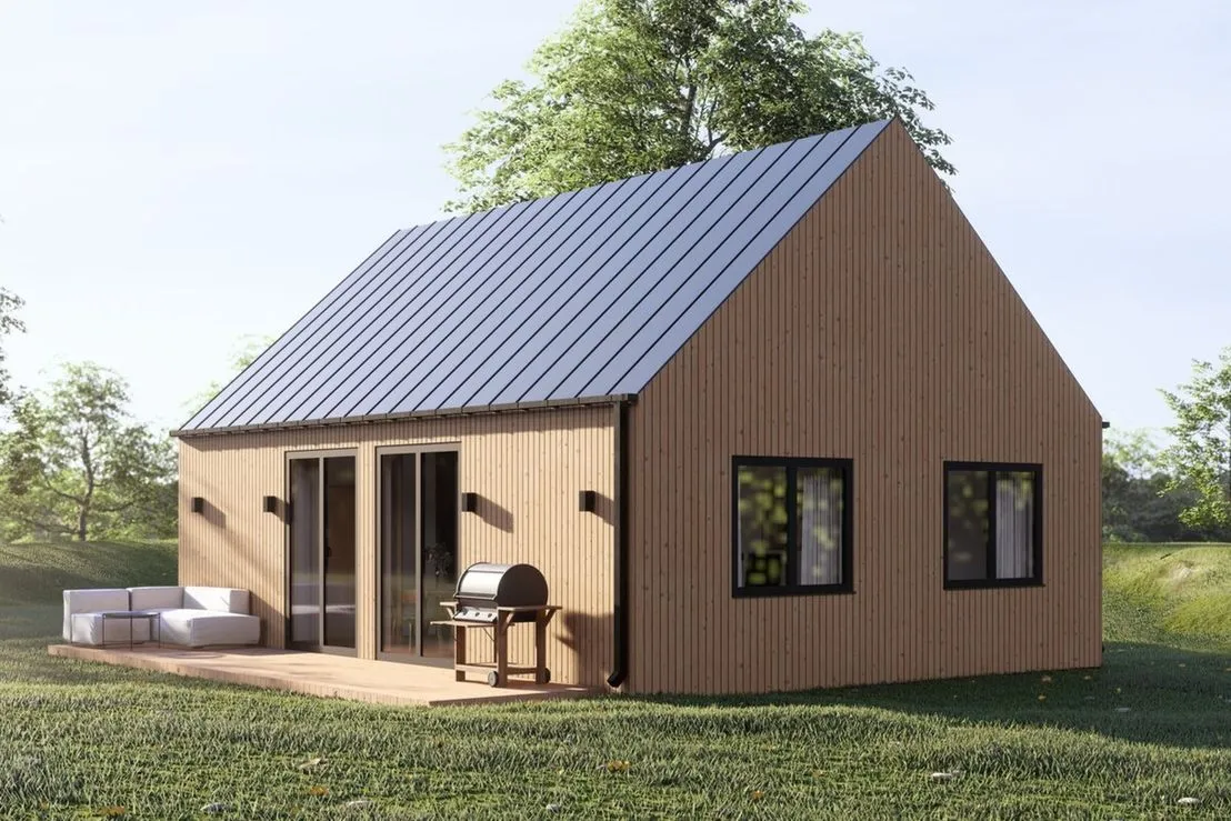 Zdjęcie Domek szkieletowy 70m²: Koszty, proces budowy i specyfikacja