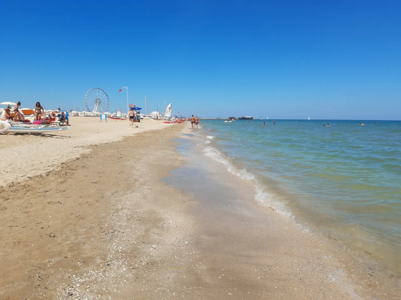 Strand Rimini Adria Sommerurlaub