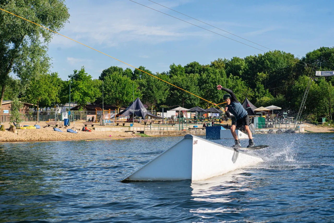 Wasserskianlage Toeppersee Duisburg