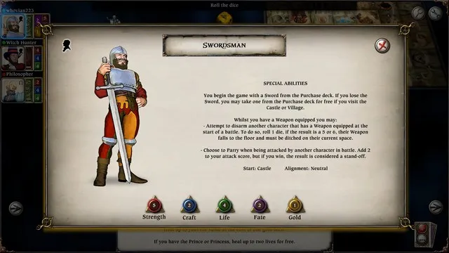 Talisman Digital Edition characters