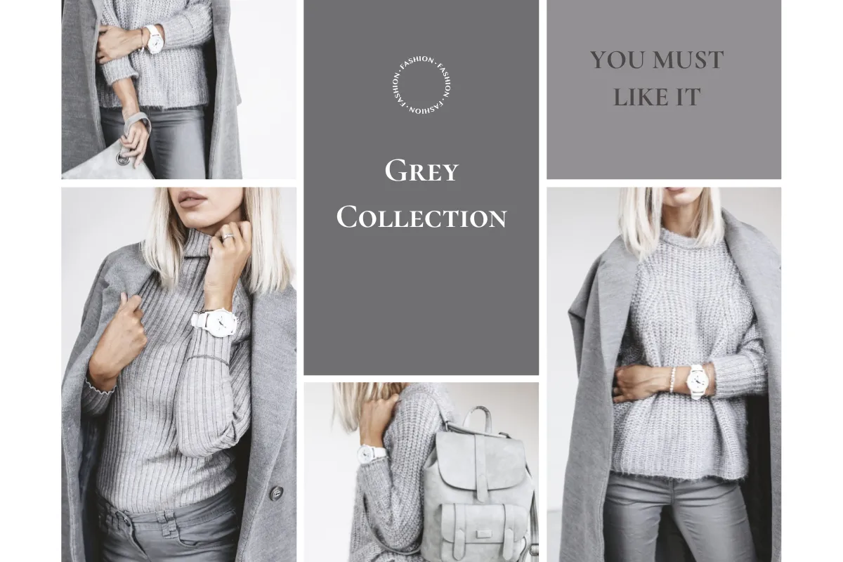 Dopasowanie bluzki do fasonu szarej spódnicy