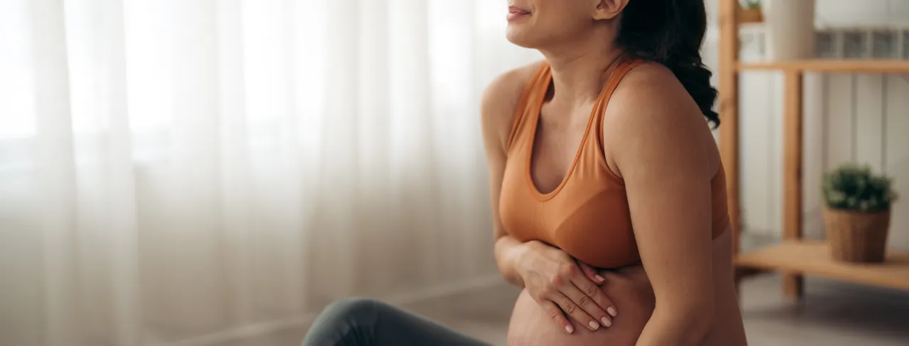 kobieta w ciąży skurcze przepowiadające