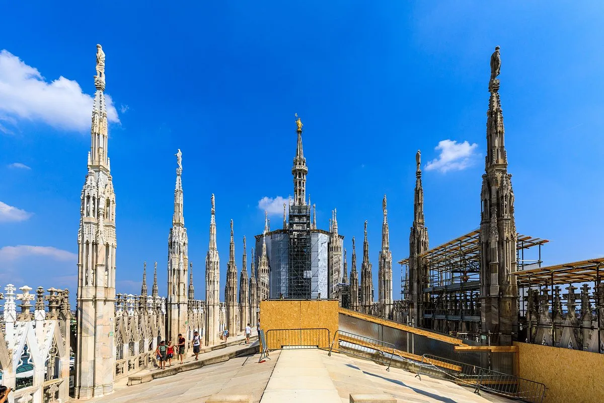 Duomo di Milano terrazze panorama
