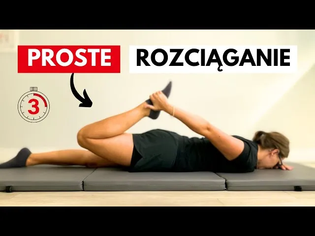 rozciąganie bioder ćwiczenia krok po kroku