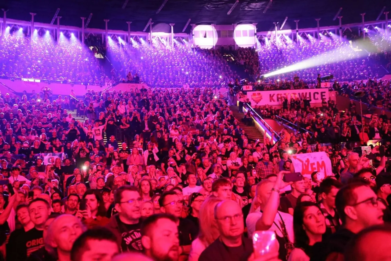 Fani Dżemu na koncercie