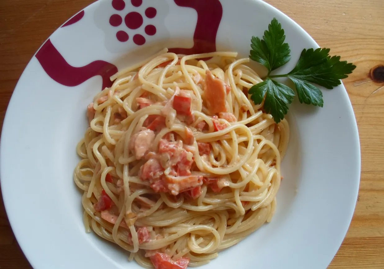 Rodzaje łososia do spaghetti